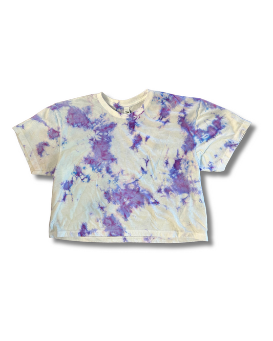 Sparks Fly Ice Dye Crop