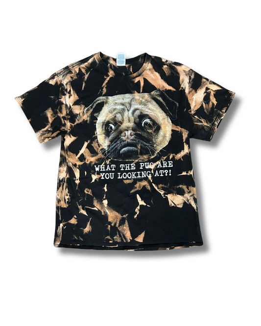 Pug Acid Wash Tee
