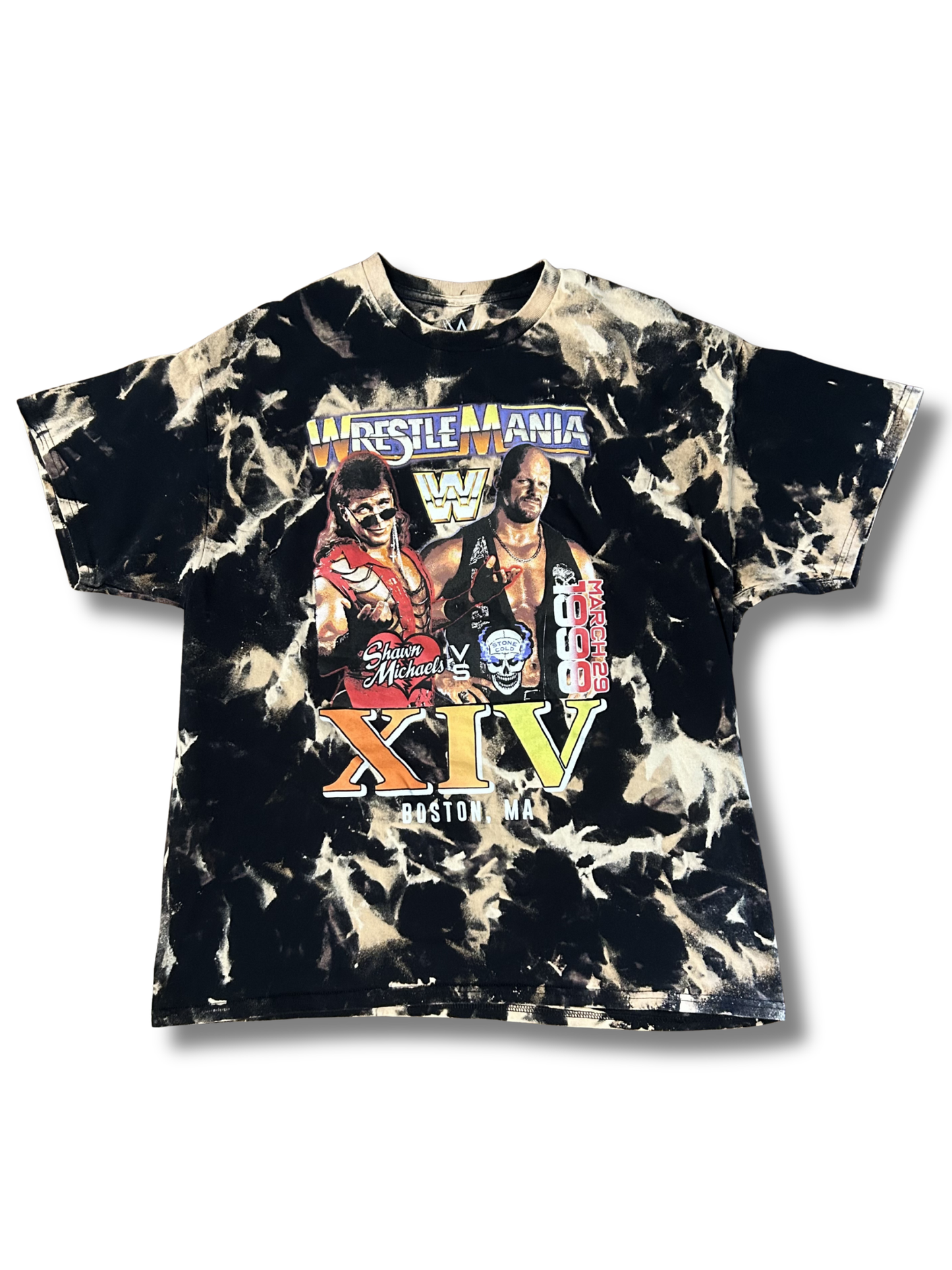 Wrestlemania Acid Wash tee