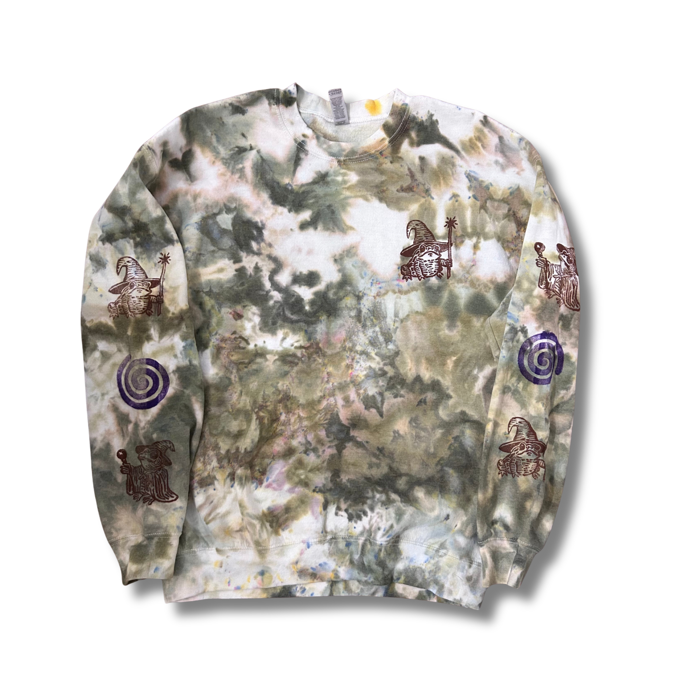 Frog Wizard Large Sweatshirt