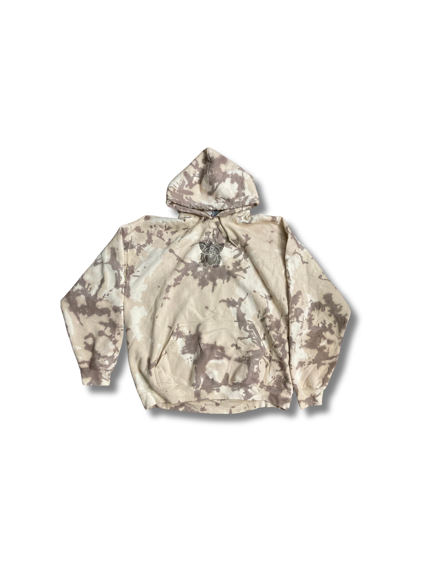 FURBY HAND PRINTED HOODIE