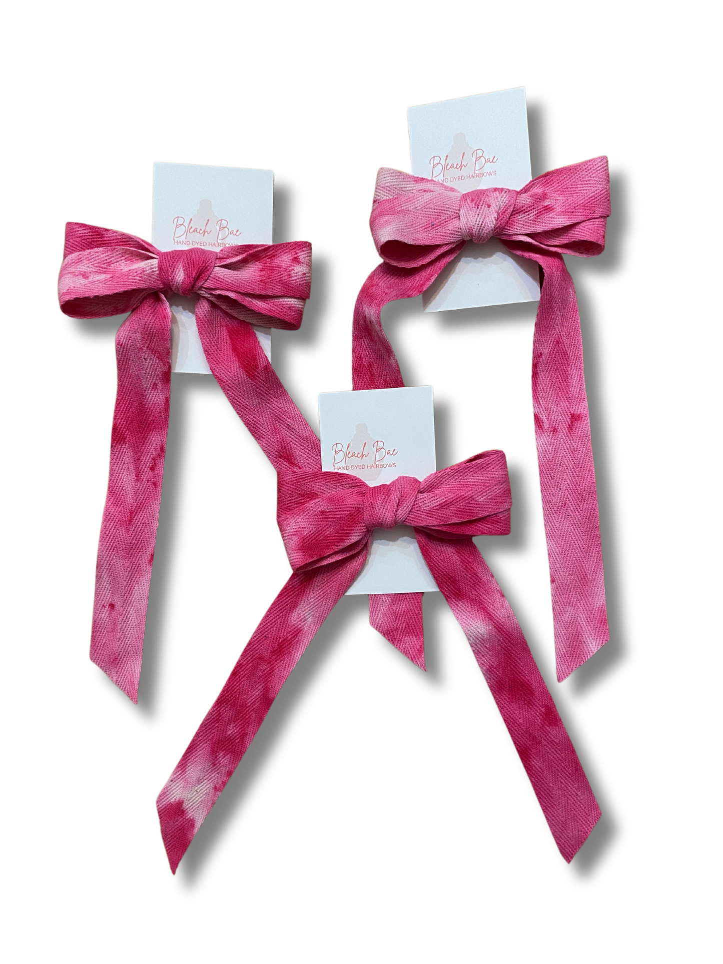 Hand Dyed Hair Bows