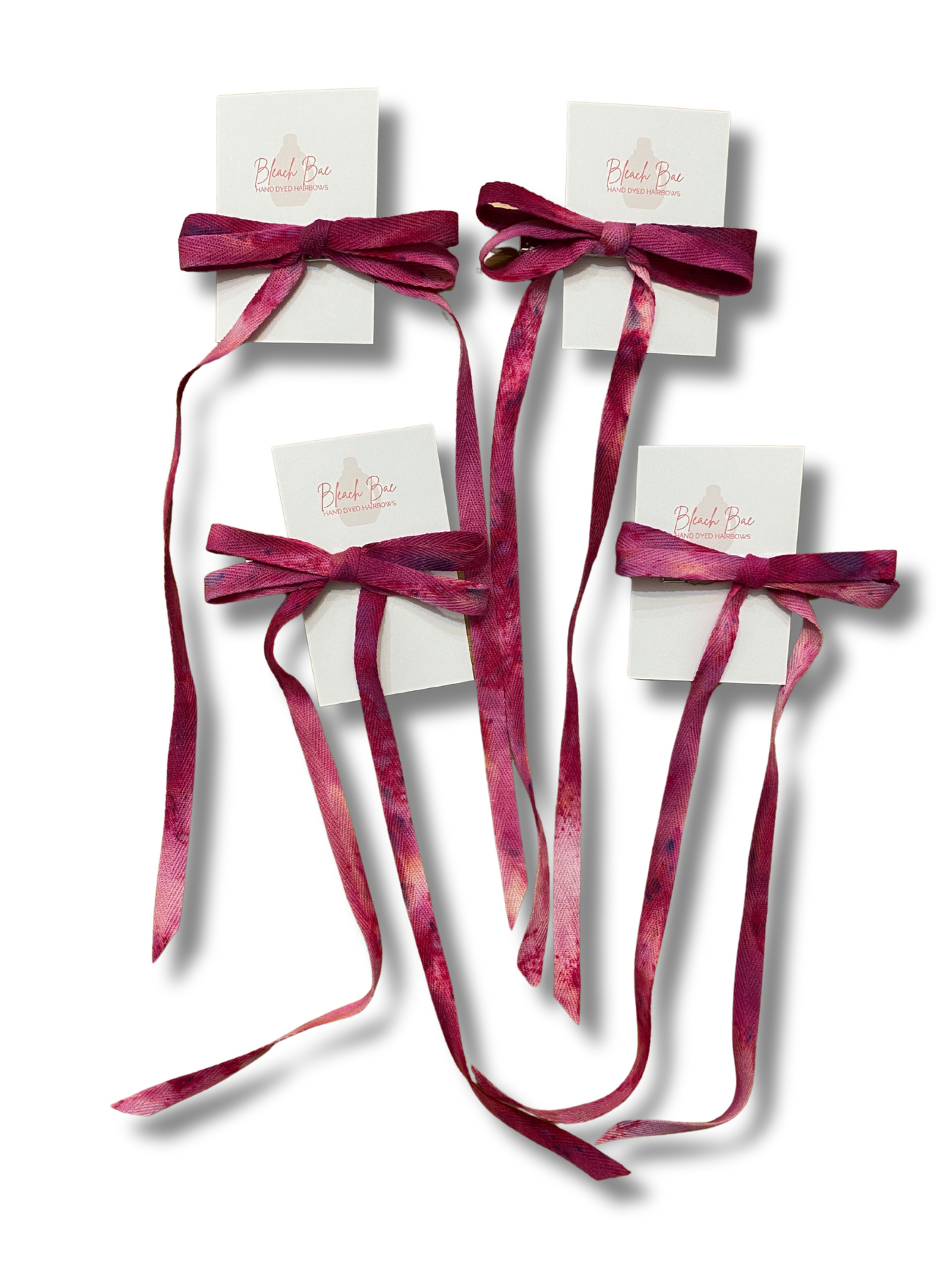 Hand Dyed Hair Bows