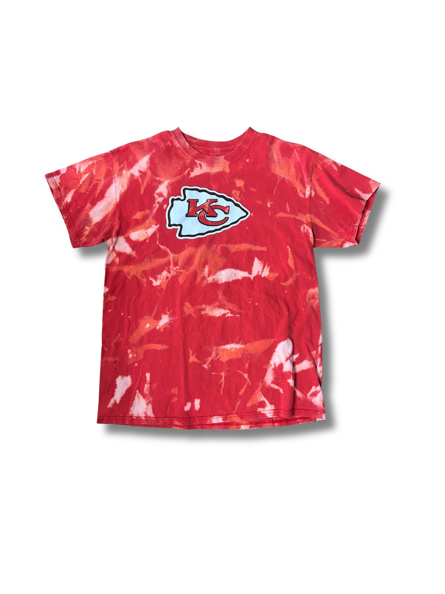 Classic Red Logo Acid Wash Arrowhead T-Shirt