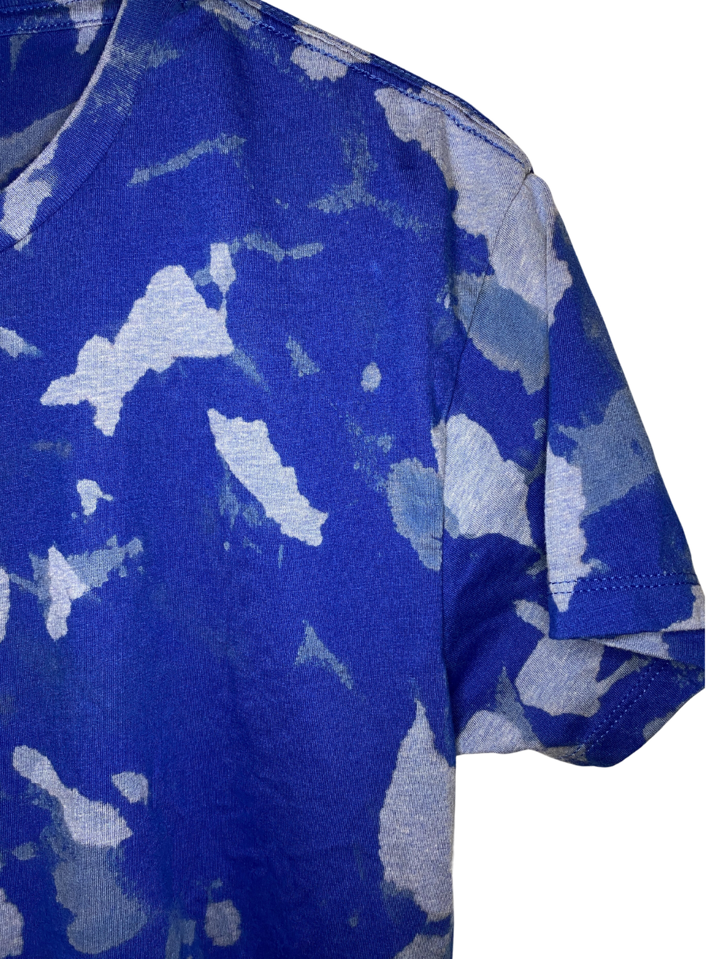 1989 Blue Acid Wash Cropped T-Shirt