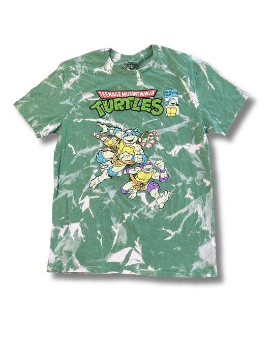 Ninja Turtles Green Acid Wash tee