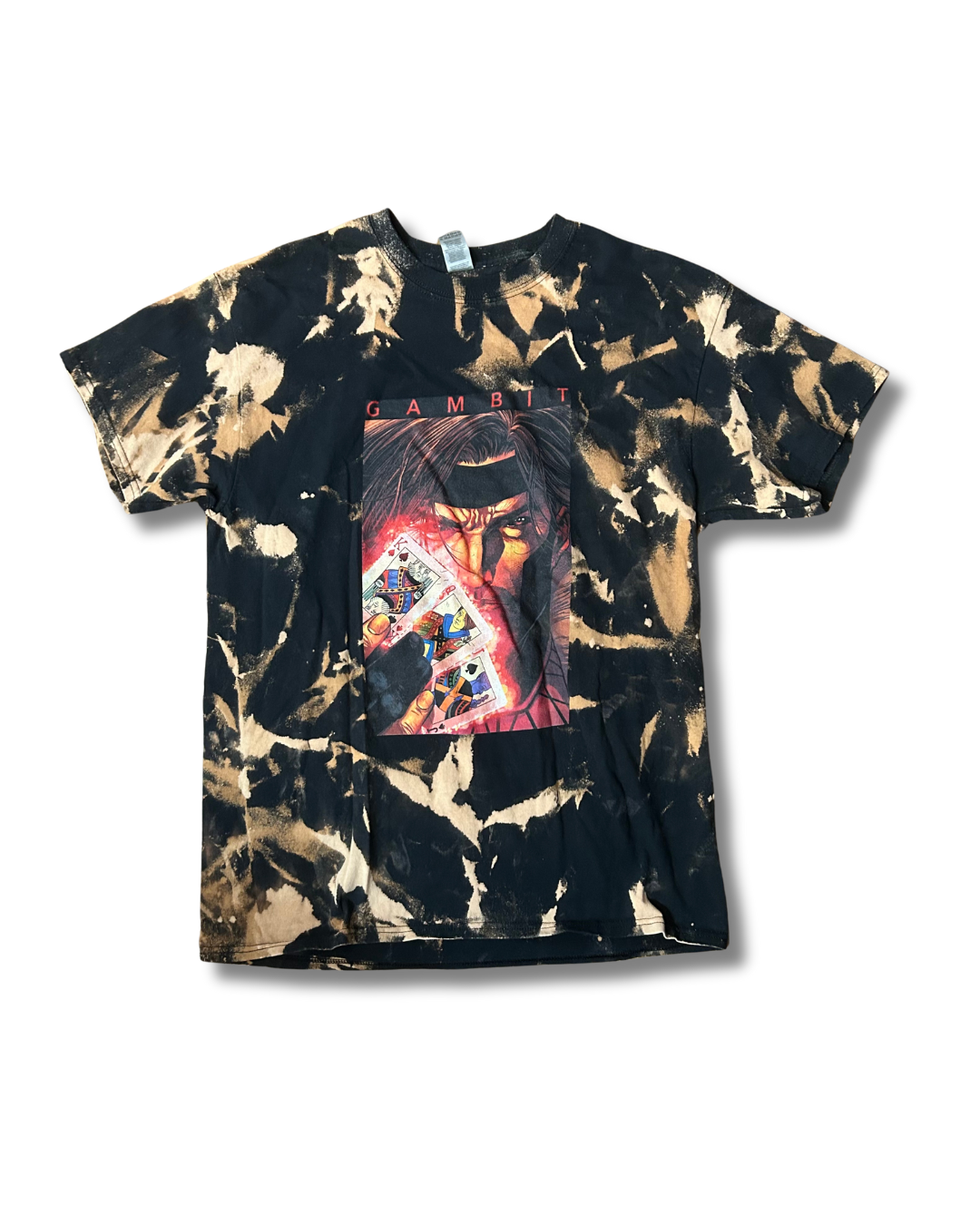 Gambit X-Men Acid Wash Tee