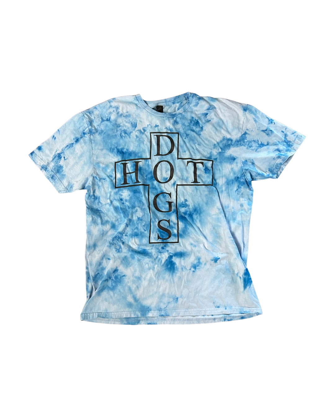 Hot Dogs Tie Dye Tee