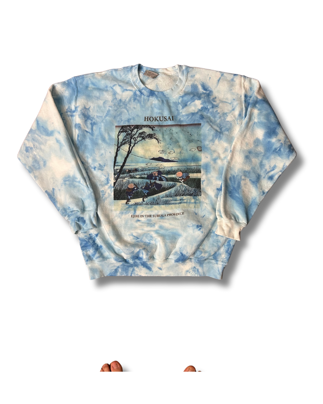Hokusai Tie Dye Sweatshirt