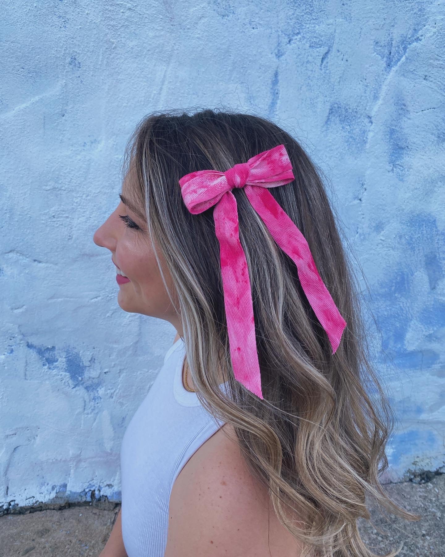 Hand Dyed Hair Bows