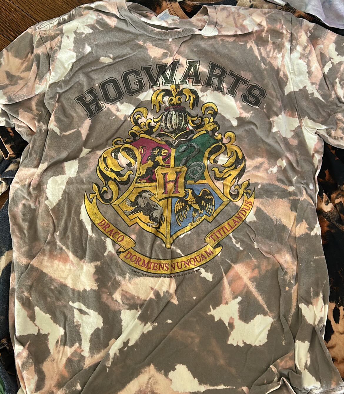 Hogwarts Acid Wash Tee