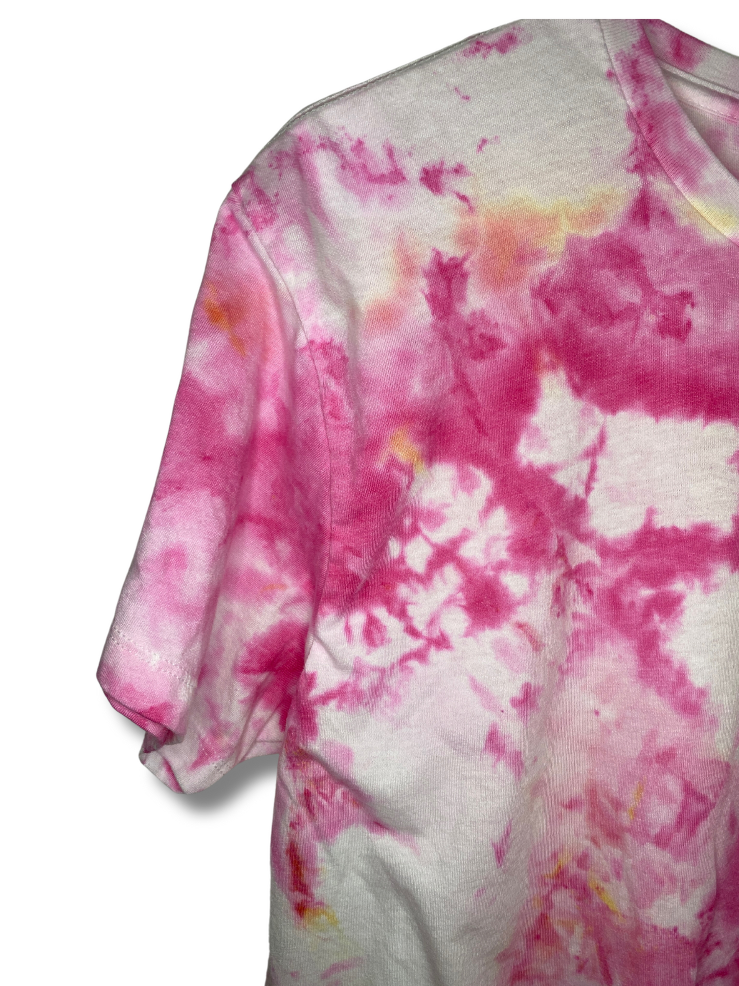 Hi Barbie Ice Dye Cropped T-Shirt