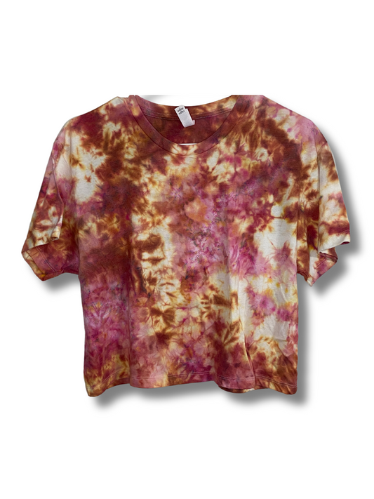 Holy Ground Ice Dye Cropped T-Shirt