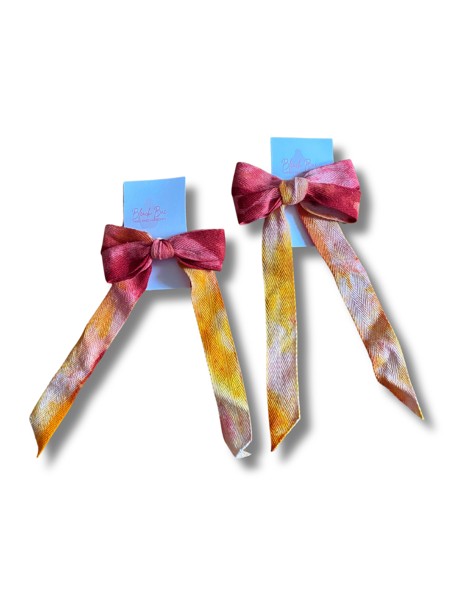 Hand Dyed Hair Bows