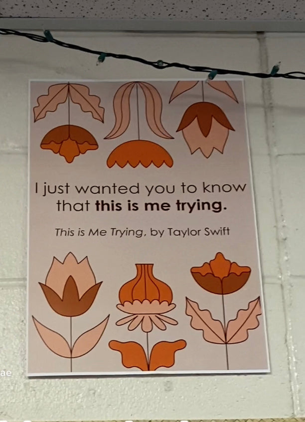 Sunny Boho Swiftie Posters