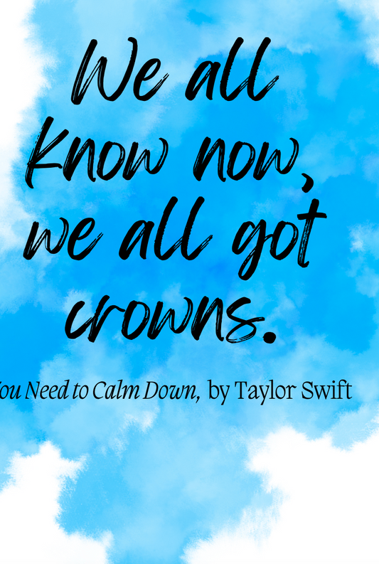 Watercolor Rainbow Swiftie Posters