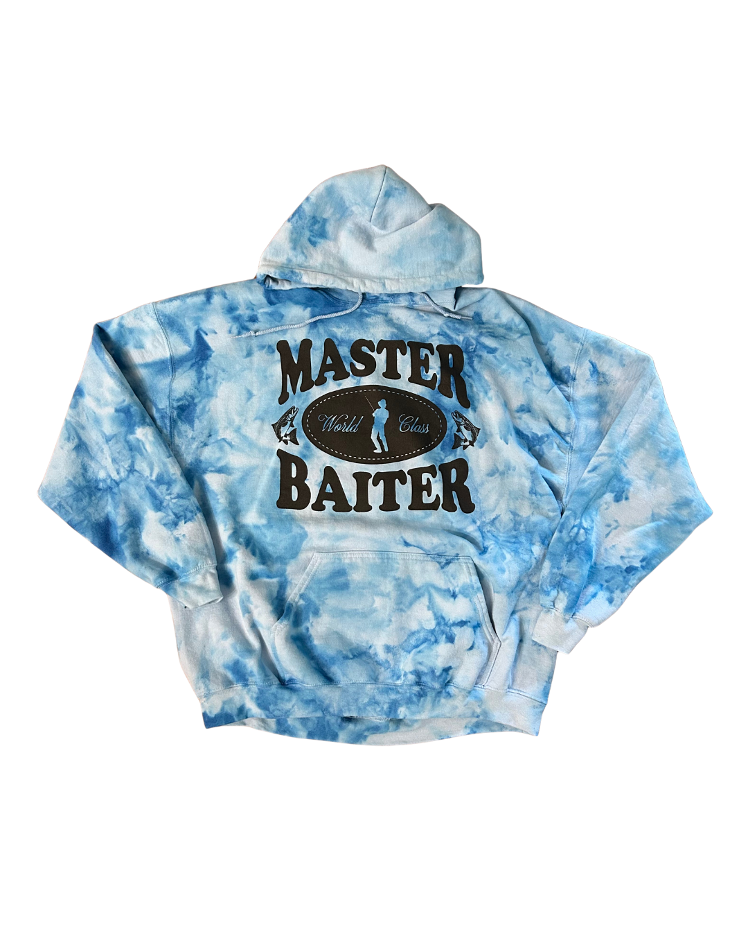 Master Baiter Fishing Tie Dye Hoodie