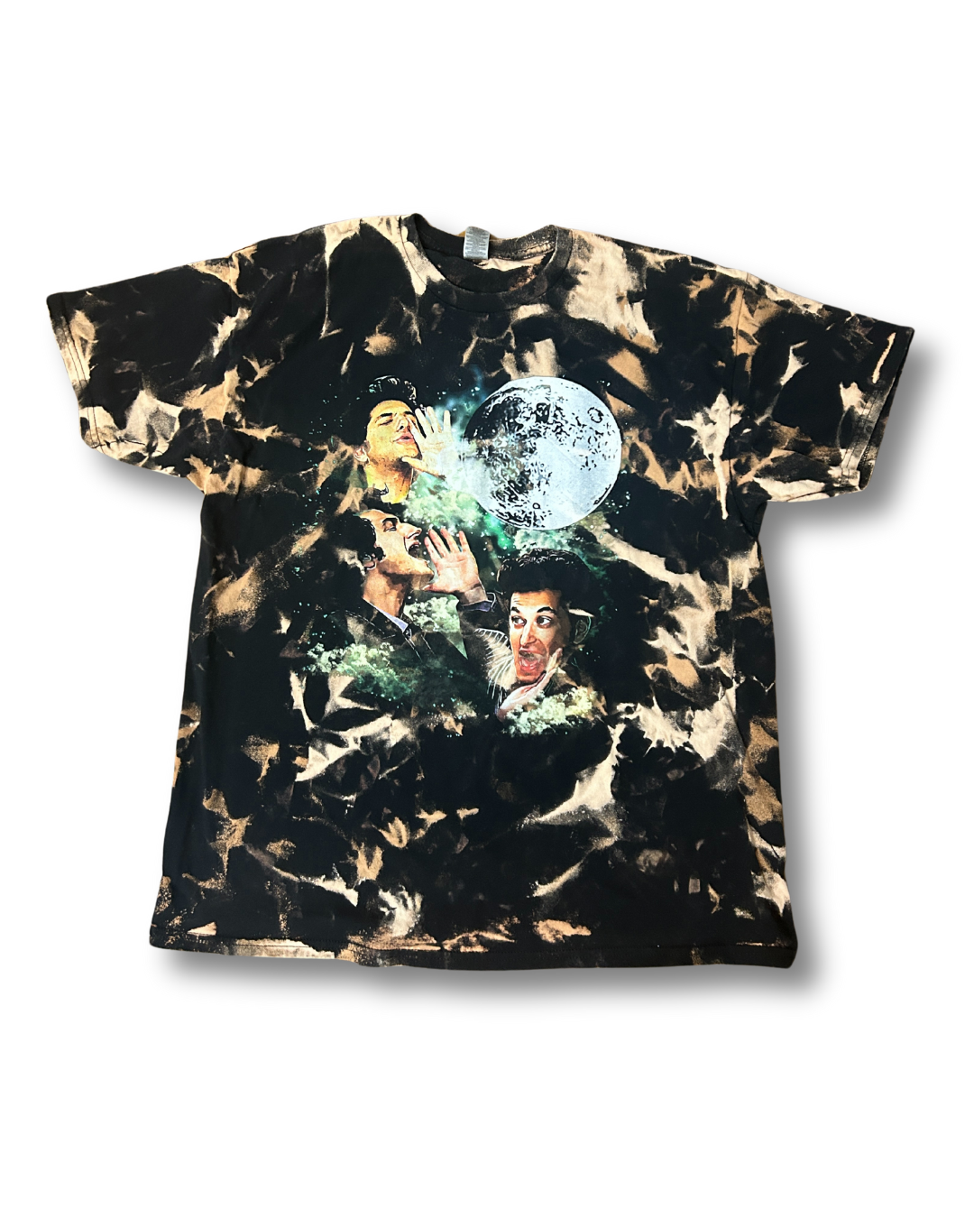 Jean-Ralphio Saperstein Howling at the Moon Acid Wash Tee