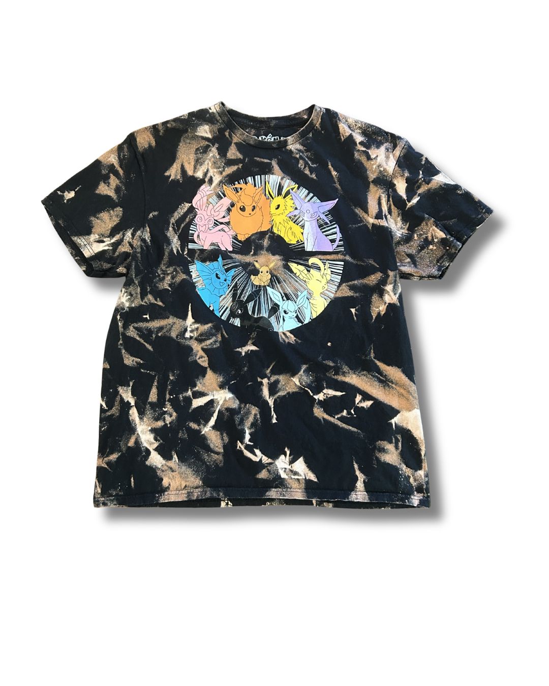 Eevee Evolution Acid Wash tee