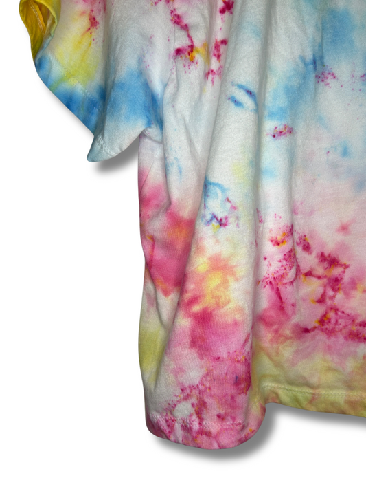 Lover Ice Dye Cropped T-Shirt