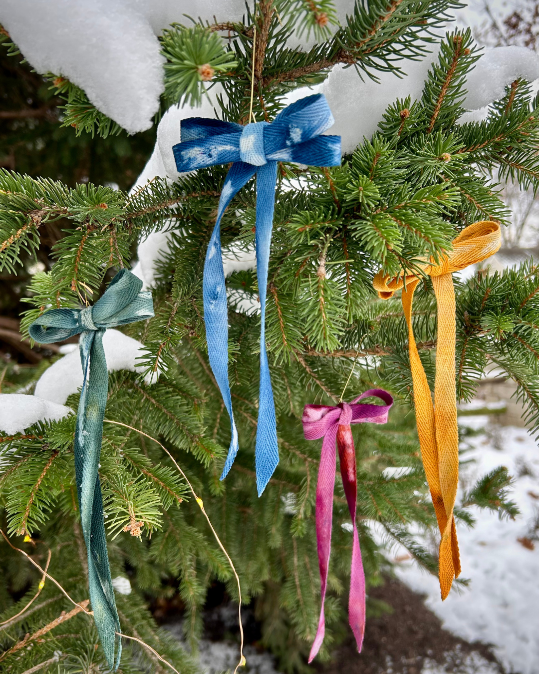 Bow Ornament Set