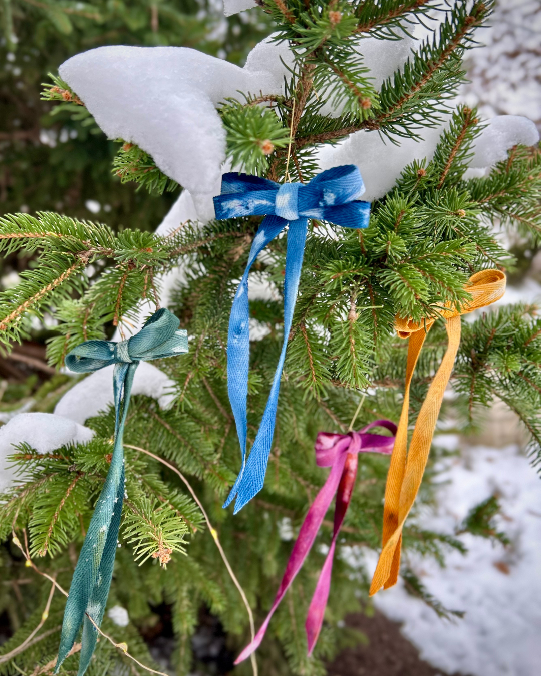 Bow Ornament Set