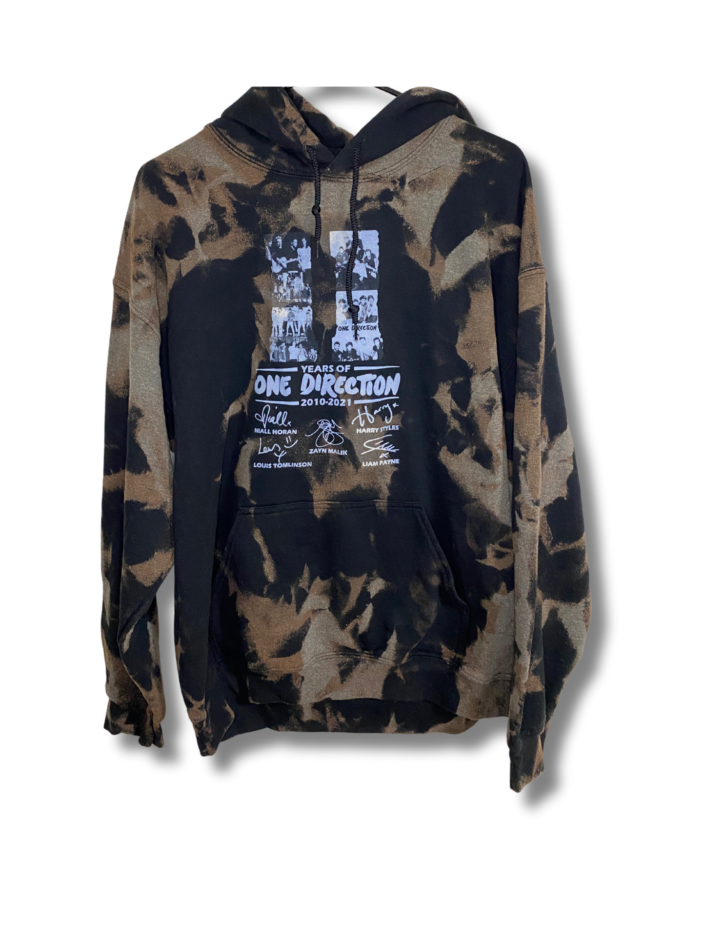 One Direction Acid Wash Hoodie