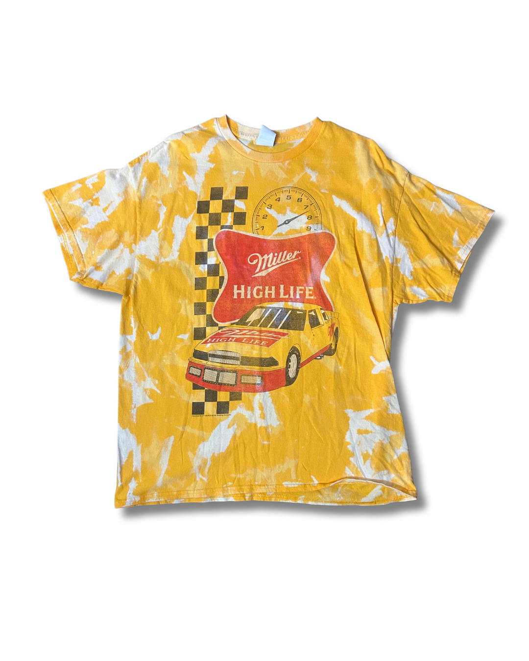 Miller High Life Racing Acid Wash Tee