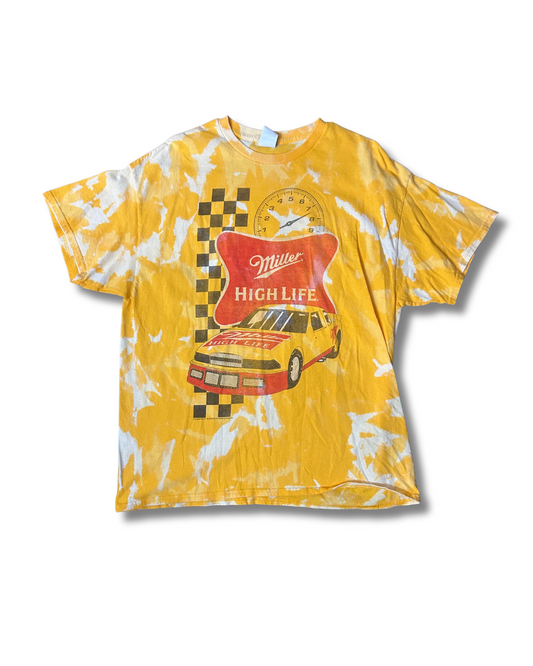 Miller High Life Racing Acid Wash Tee