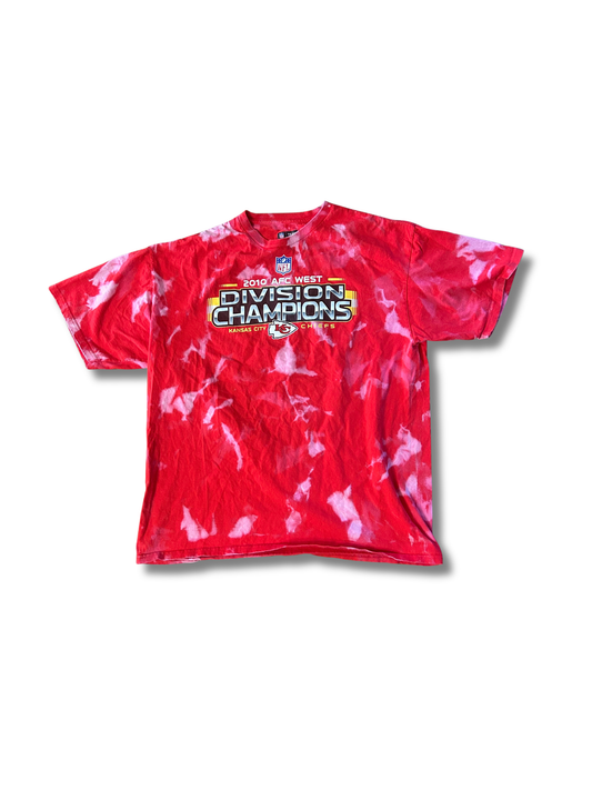 Kansas City Chiefs Division Champs 2010 Acid Wash T-Shirt
