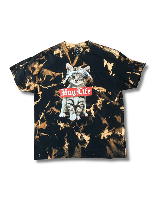 Hug Life Kitty Acid Wash Tee