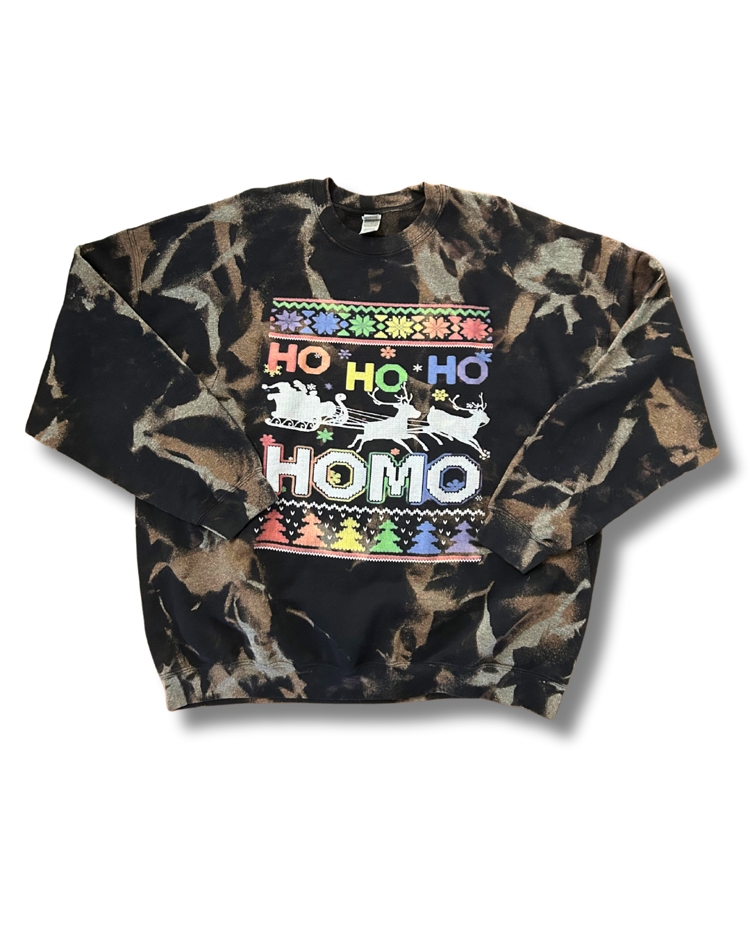 HO HO HOMO Christmas Acid Crew - Holiday 2024