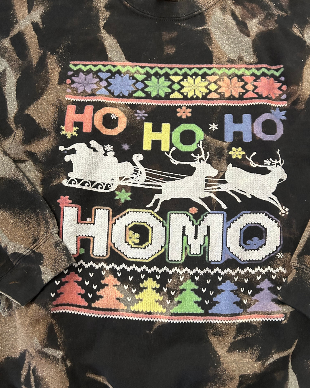 HO HO HOMO Christmas Acid Crew - Holiday 2024