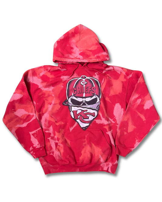 Chiefs Skull Red Hoodie