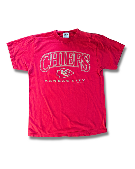 Vintage Red with GOLD PRINTING Classic Chiefs T-Shirt