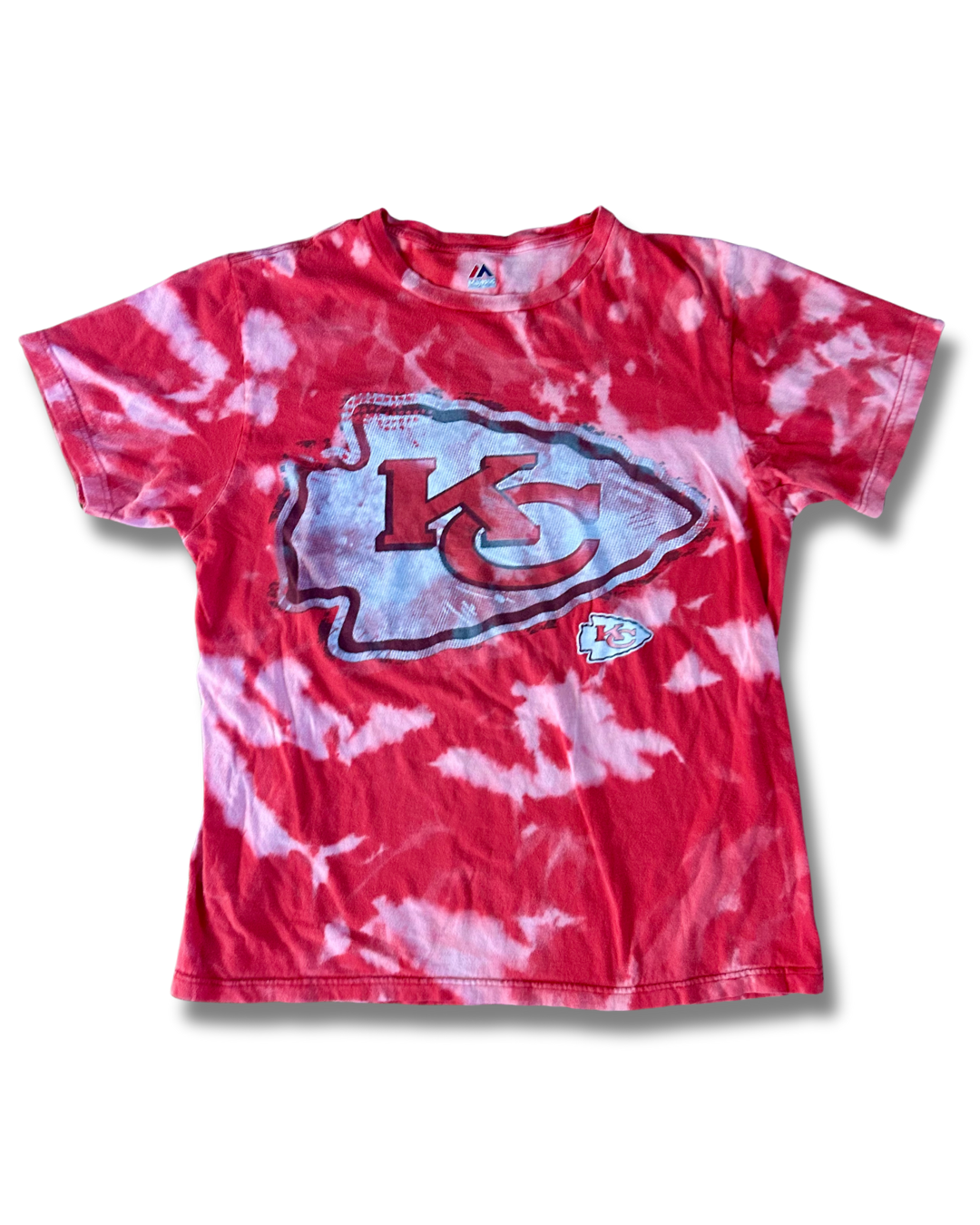 Red Double Arrowhead Acid Wash T-Shirt