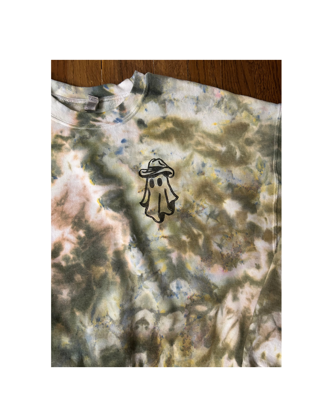 GHOST COWBOY HAND PRINTED SWEATSHIRT