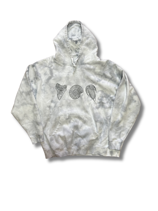 FOSSIL HAND PRINTED HOODIE