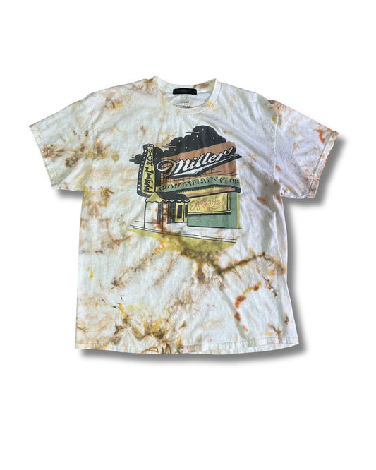 Miller High Life Oversized Tie Dye Tee