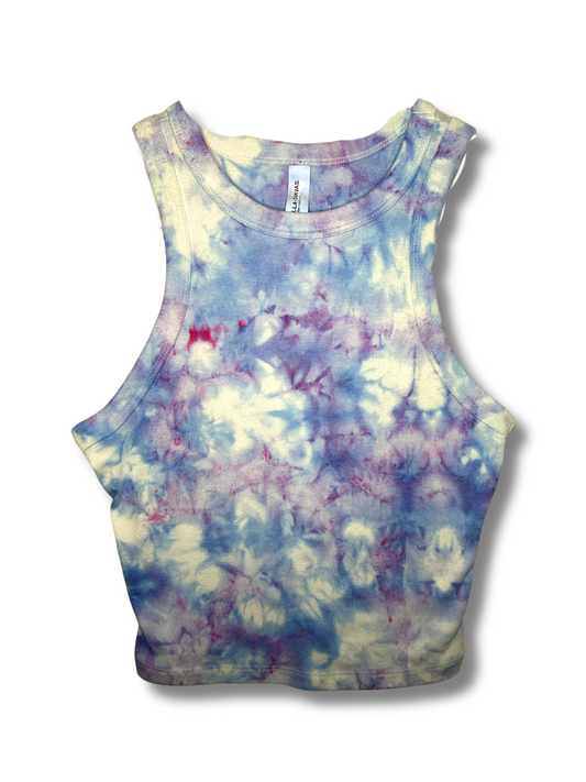 Ice Dyed Cropped Tanks