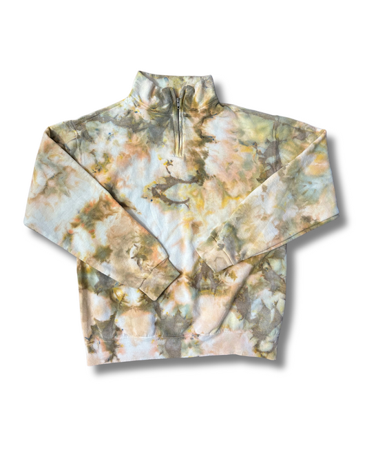 Cowboy Like Me Ice Dye Quarter Zip