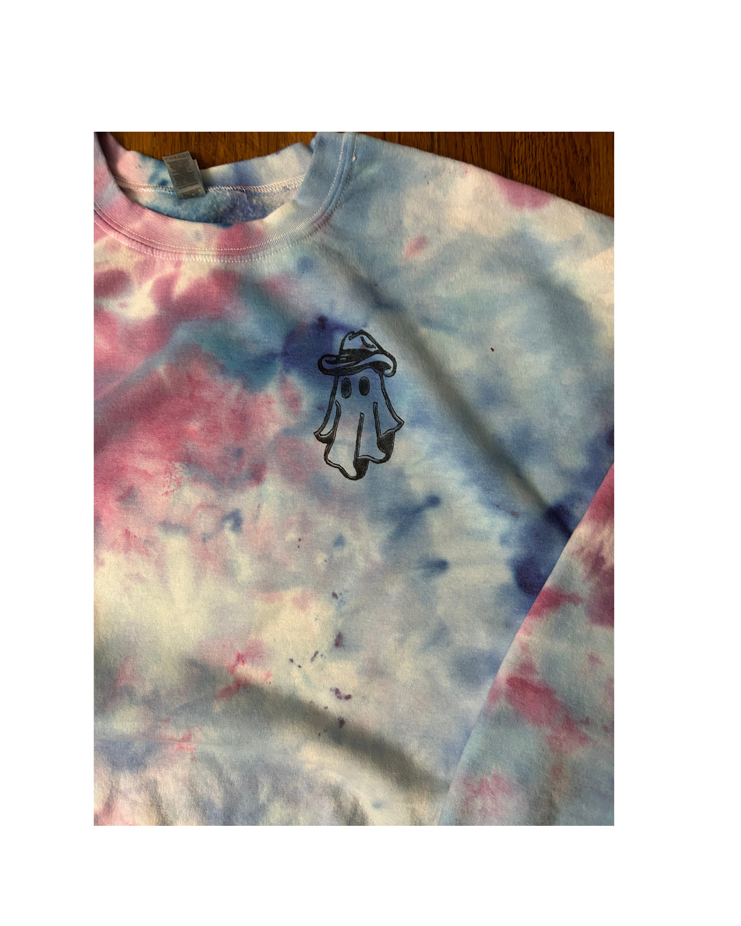 GHOST COWBOY HAND PRINTED SWEATSHIRT