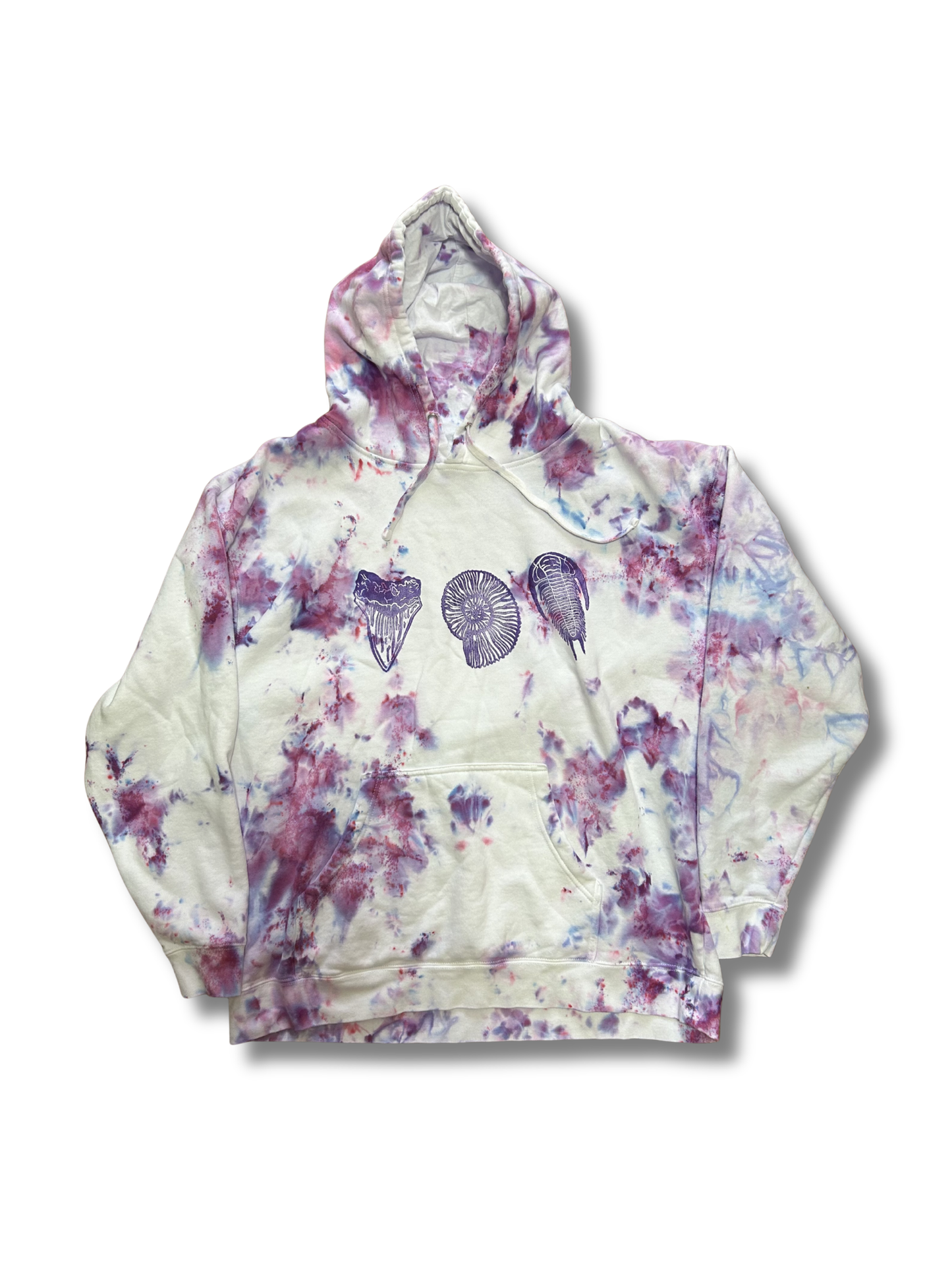 FOSSIL HAND PRINTED HOODIE