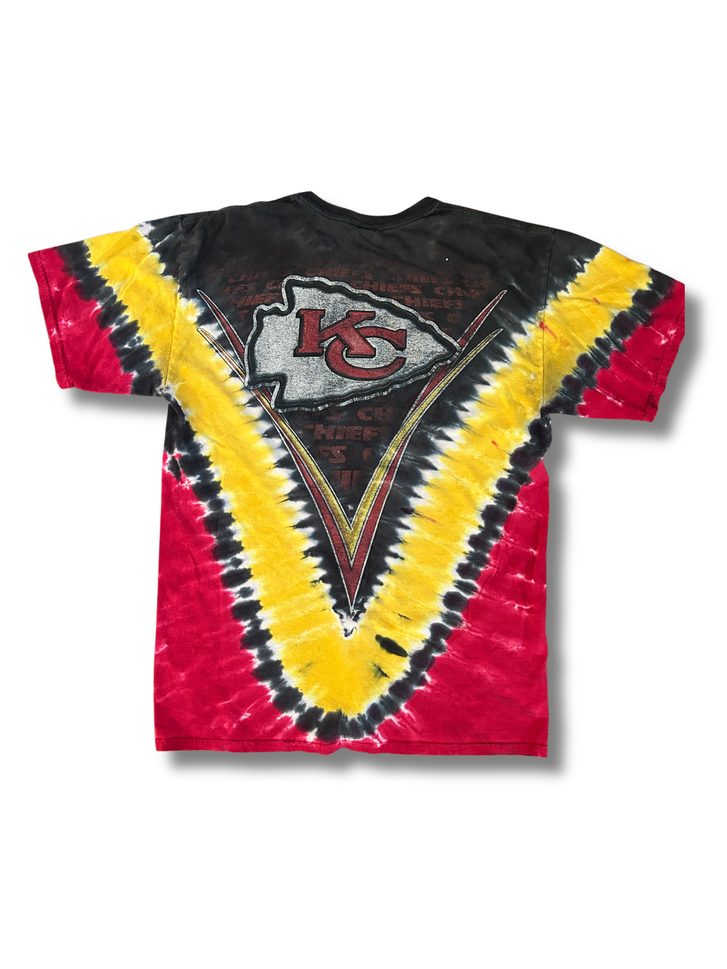 VINTAGE Majestic Kansas City Chiefs Tie Dye Tee