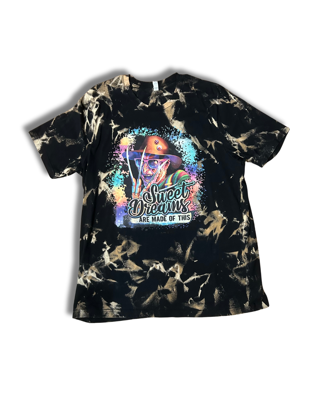 Sweet Dreams Scarecrow Batman Acid Wash T-Shirt