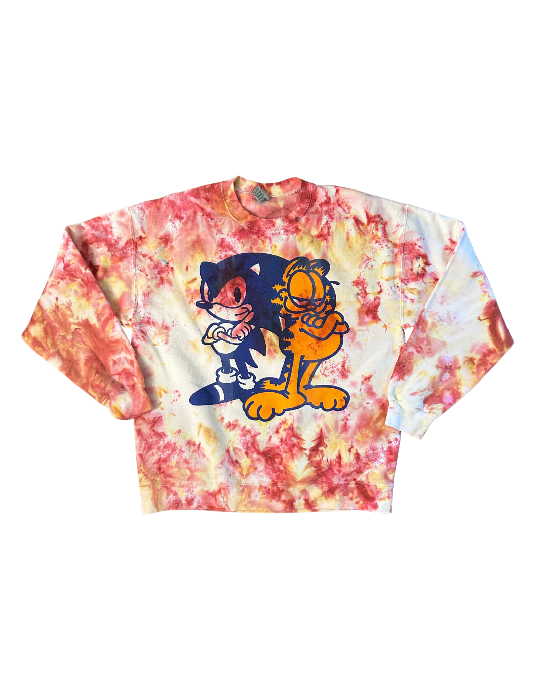 Two Buds Garfield and Sonic Sweatshirt