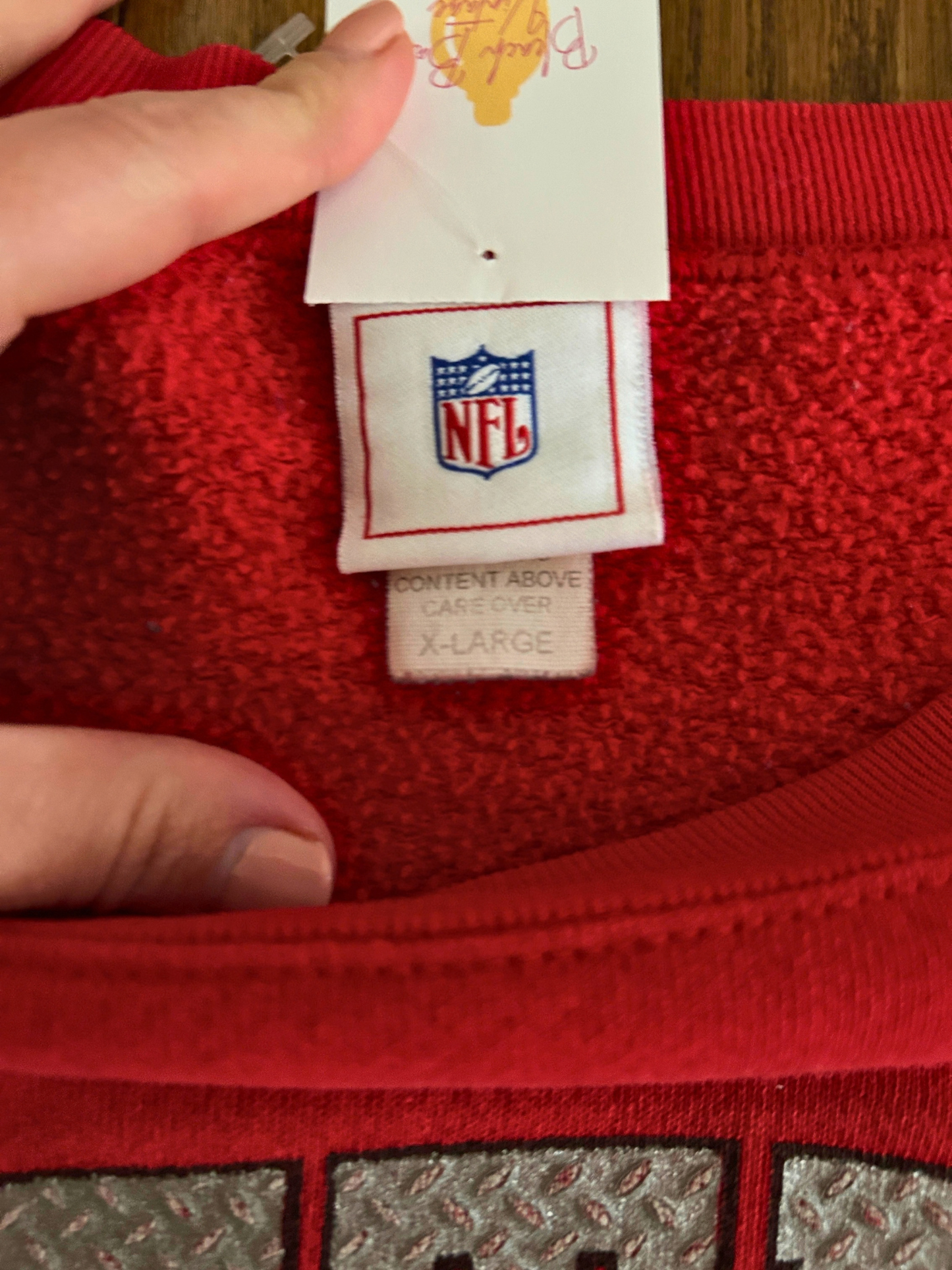VINTAGE Gotta Go To Work red Chiefs 90's Crewneck Sweatshirt