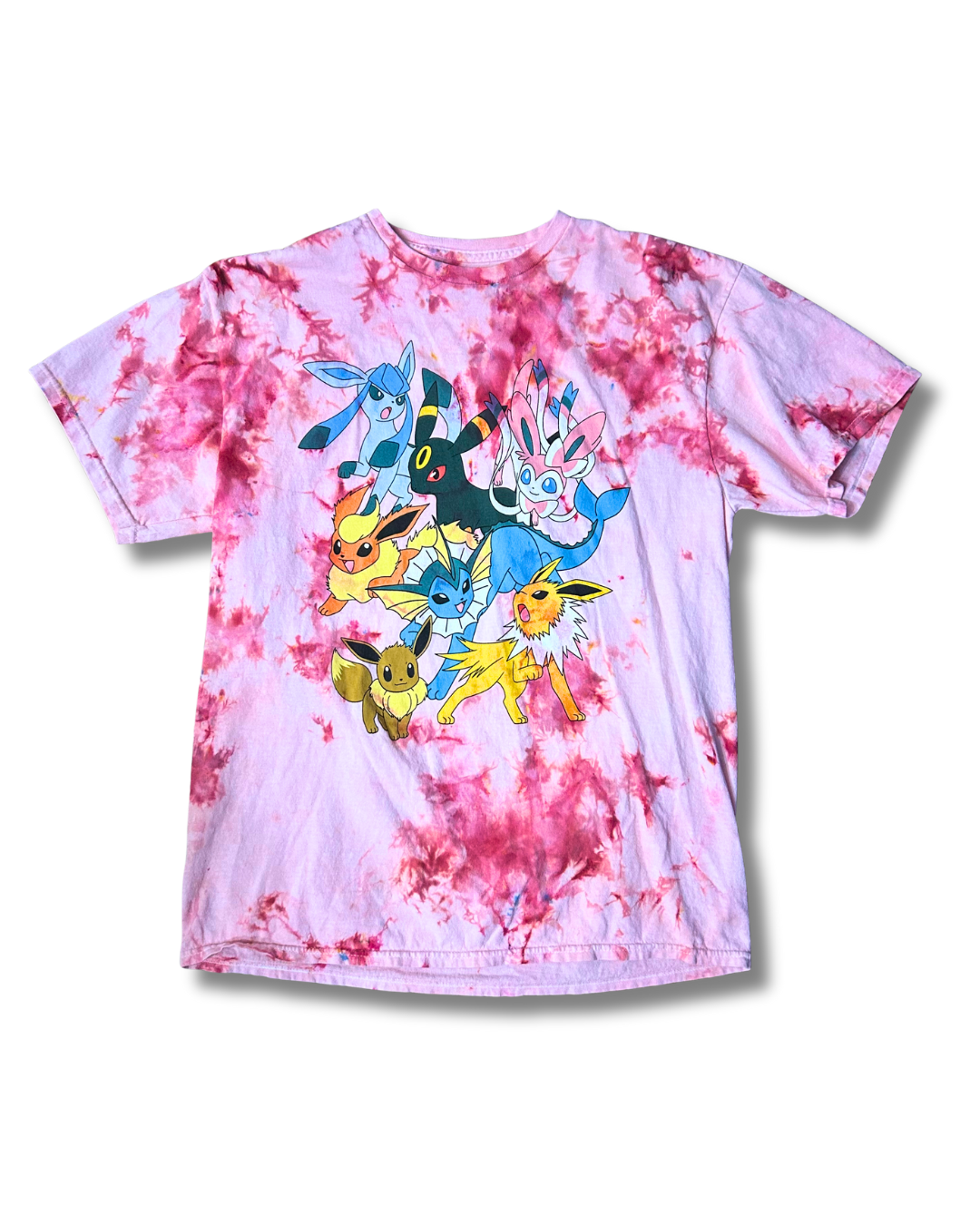 Eevee Pokemon Tie Dye Tee