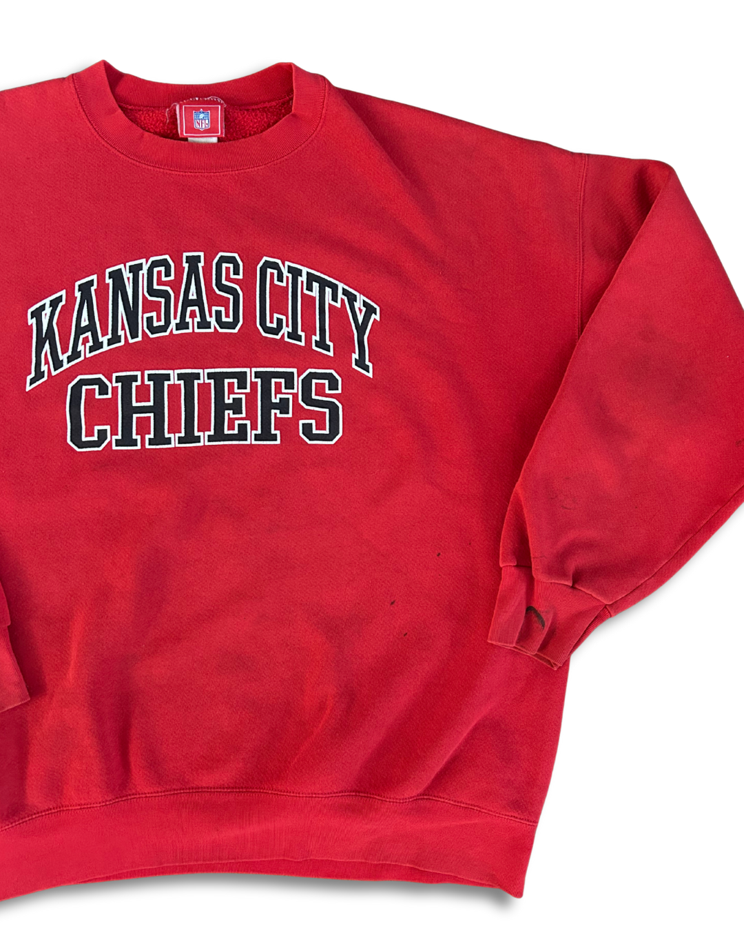 VINTAGE Kansas City Chiefs Red Crewneck – Classic Graphic