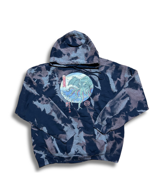 Cthulhu Acid Wash Hoodie